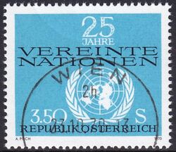 1970  25 Jahre Vereinte Nationen (UNO)