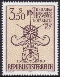 1971  Jubiläumskongreß des Österreichischen Notariats