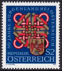 1971  50 Jahre Burgenland bei sterreich