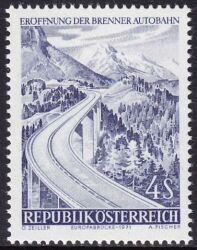 1971  Eröffnung der Brenner-Autobahn