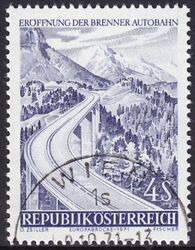 1971  Erffnung der Brenner-Autobahn