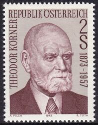 1973  100. Geburtstag von Theodor Körner