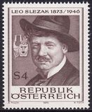 1973  100. Geburtstag von Leo Slezak