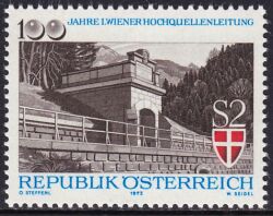 1973  100 Jahre 1. Wiener Hochquellenleitung