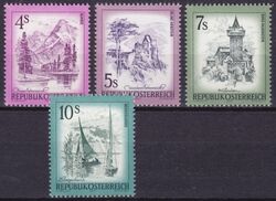 1973  Freimarken: Schönes Österreich