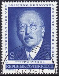 1973  Jahrestag der Verleihung des Nobelpreises an Fritz Pregl
