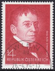 1974  100. Geburtstag von Karl Kraus