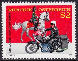 1974  125 Jahre sterreichische Gendarmerie