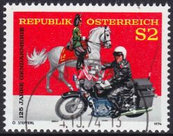 1974  125 Jahre Österreichische Gendarmerie