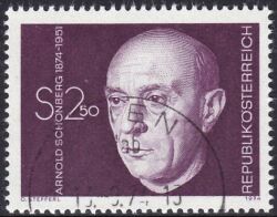 1974  100. Geburtstag von Arnold Schönberg