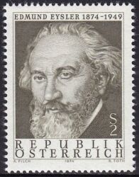 1974  25. Todestag von Edmund Eysler