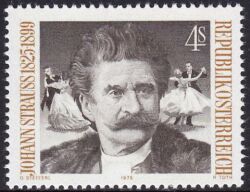 1975  150. Geburtstag von Johann Strauß Sohn