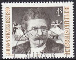 1975  150. Geburtstag von Johann Strauß Sohn