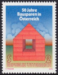 1975  50 Jahre Bausparen in sterreich