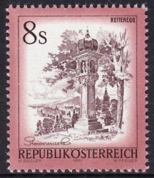 1976  Freimarke: Schnes sterreich