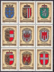 1976  1000 Jahre Österreich - Wappen der Bundesländer