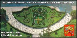 1995  Europäisches Naturschutzjahr - Markenheftchen