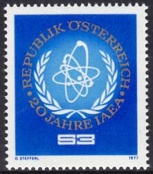 1977  20 Jahre Internationale Atombehörde