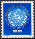 1977  20 Jahre Internationale Atombehörde