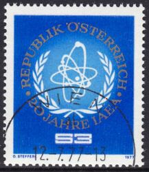 1977  20 Jahre Internationale Atombehörde