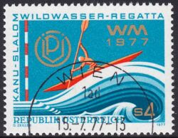 1977  Weltmeisterschaft im Wildwasser-Kanuslalom