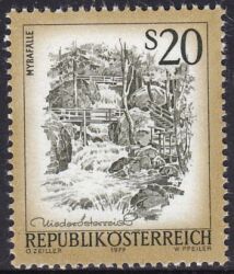 1977  Freimarke: Schnes sterreich