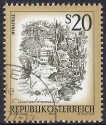 1977  Freimarke: Schnes sterreich