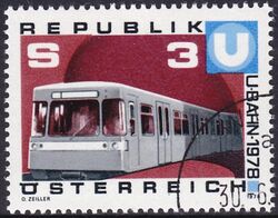 1978  Inbetriebnahme des ersten Teilstckes der Wiener U-Bahn