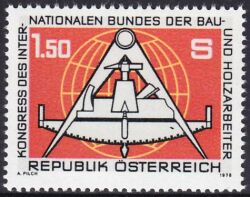 1978  Kongreß des internationalen Bundes der Bau- und Holzarbeiter
