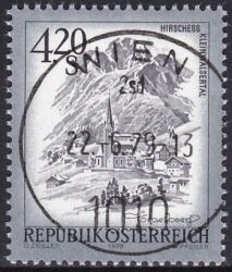 1979  Freimarke: Schnes sterreich