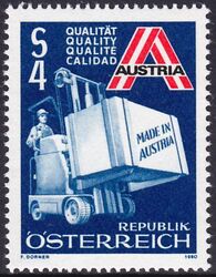 1980  Förderung des österreichischen Exports
