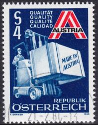 1980  Förderung des österreichischen Exports