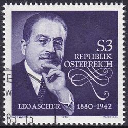 1980  100. Geburtstag von Leo Ascher