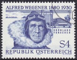 1980  100. Geburtstag von Alfred Wegener