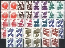 1971  Freimarken: Unfallverhütung aus Bogen