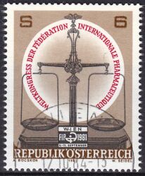 1981  Weltkongre der Federation Internationale Pharmaceutique