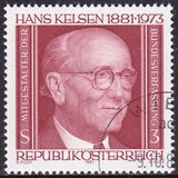 1981  100. Geburtstag von Kans Kelsen