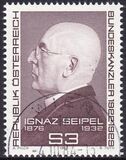 1982  50. Todestag von Ignaz Seipel
