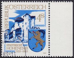 1983  550 Jahre Stadtrecht für Hohenems
