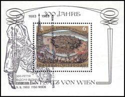 1983  Sieg über die Türken - Blockausgabe