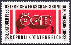 1983  Bundeskongre des sterreichischen Gewerkschaftsbundes