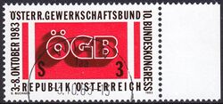 1983  Bundeskongre des sterreichischen Gewerkschaftsbundes