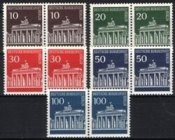 1966  Freimarken: Brandenburger Tor aus Bogen