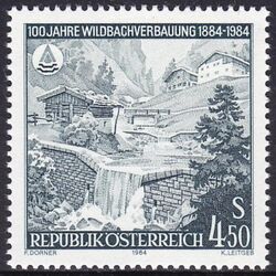 1984  100 Jahre Wildbachverbauung