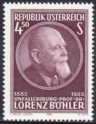 1985  100. Geburtstag von Lorenz Bhler