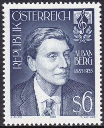 1985  100. Geburtstag von Alban Berg