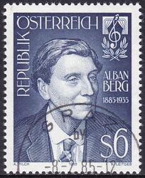 1985  100. Geburtstag von Alban Berg