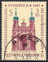 1985  Diözesanausstellung "Die Baumeister Gumpp"