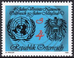 1985  40 Jahre Vereinte Nationen (UNO)
