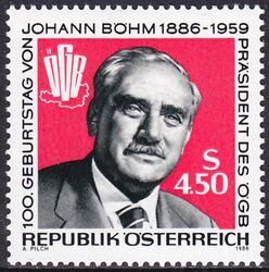1986  Geburtstag von Johann Bhm